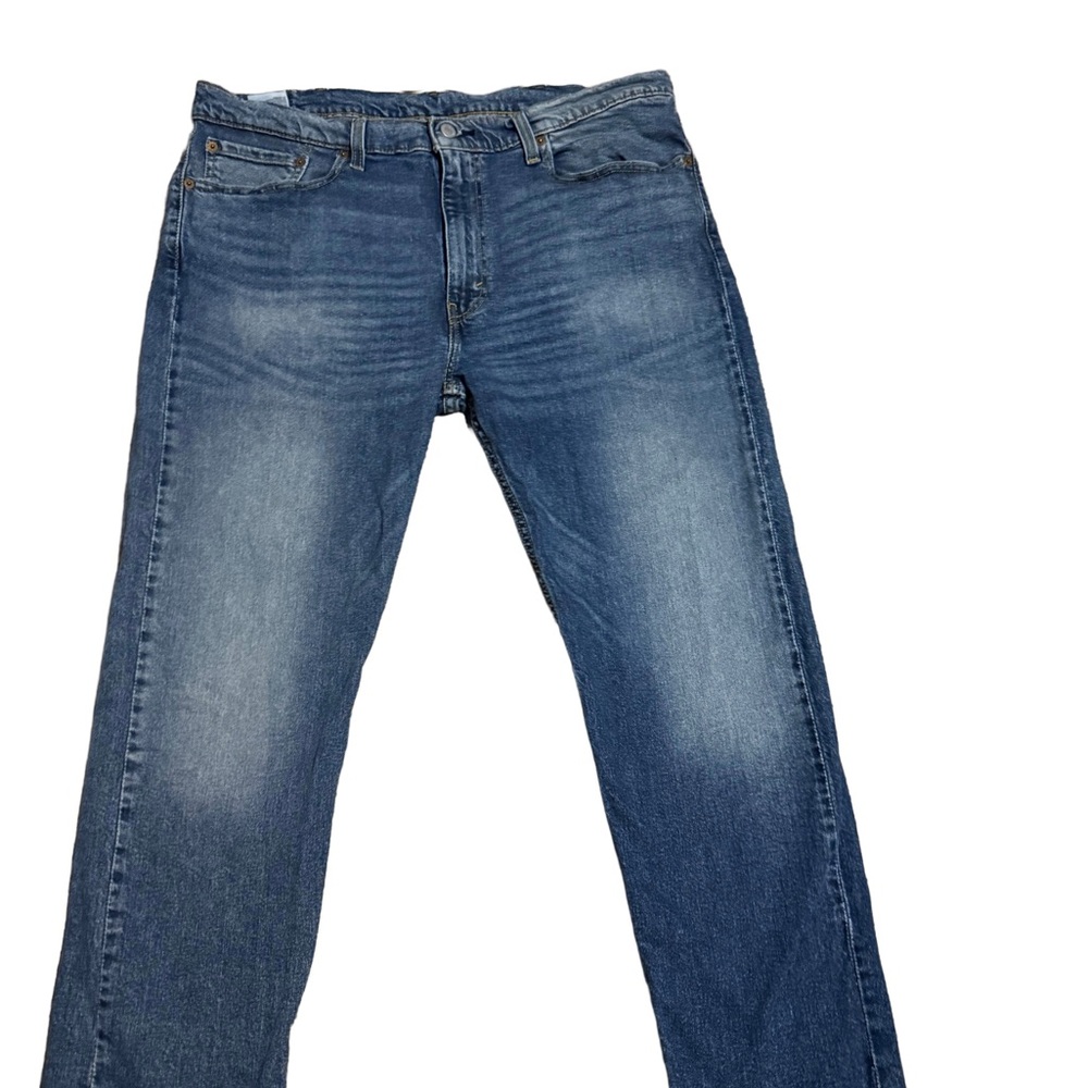 Levi's 502 Vintage Jeans Straight Leg Regular Fit Blue Denim Mens Size 38x30